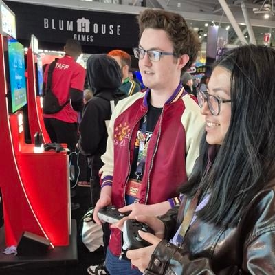 Alex Laubscher at a gaming event